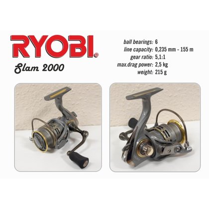 Катушка Ryobi "Slam" 2000 art.SLAM2000