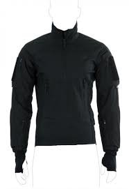 Ziemas krekls UF PRO Ace Winter Combat Shirt, melns, brūnganpelēks