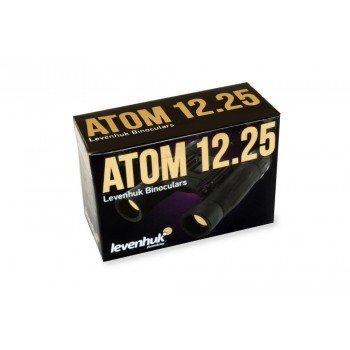 Levenhuk Atom 12x25 Kompakts Roof Prismas Mitrumizturīgs Binoklis art.67677