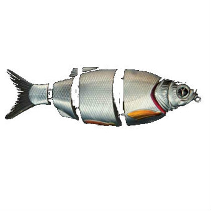 Wobbler Izumi "Shad Alive 145" Silver (145mm, 53.6gr, slow sinking) art.112-4542870812100