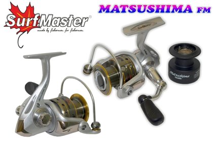 Fishing Reel Surf Master «Yamato Matsushima» FM (5+1bb, 0.25/140mm/m) art.SMFM2000-6