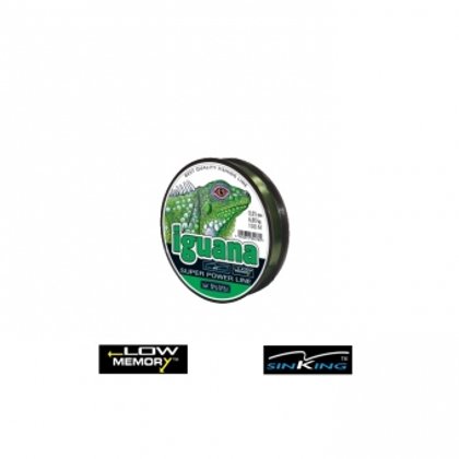 Balsax Monofilment fishing line "Iguana" (100m, 0.25mm) art.206-01/8