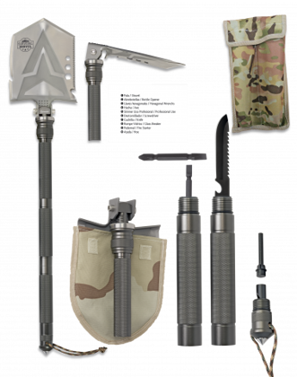 Porfessional shovel ALBAINOX survival 78.6 cm