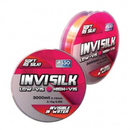 Asso Lines "Invisilk Pink" 150 m art.3662