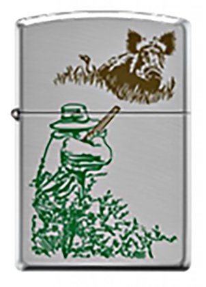 ZIPPO šķiltavas "Wild Boar" art.45182