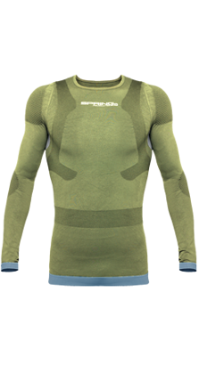 53/W UNISEX LONG SLEEVE POSTURAL SHIRT - WOOL