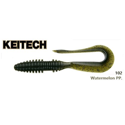 Silicone decoy Keitech "Mad Wag Mini" (63 mm-88 mm, color: 102) art.MW