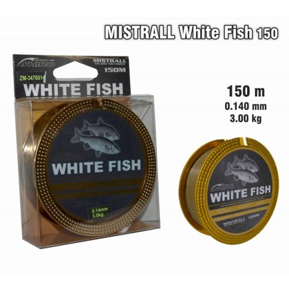 Aukla Mistrall "White Fish" 014 art.MWFISH-014