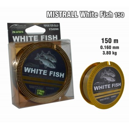 Aukla Mistrall "White Fish" 016 art.MWFISH-016