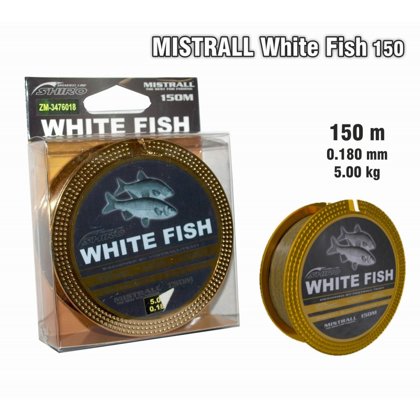 Aukla Mistrall "White Fish" 018 art.MWFISH-018