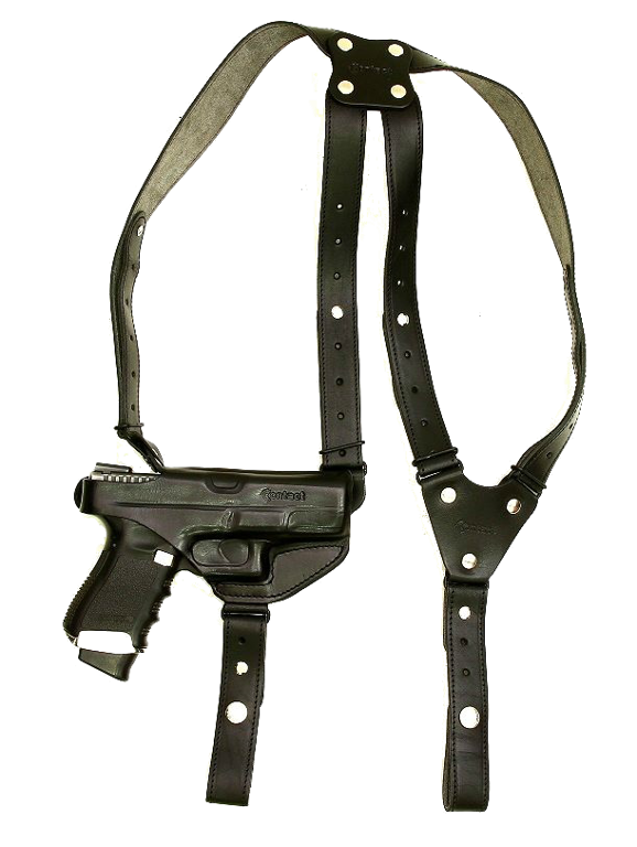 Shoulder holster-leather, hand molded OPM-H