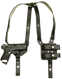 Shoulder holster-leather, hand molded OPM-H2