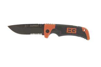 Knife Gerber Bear Grylls Survival Series Scout, Drop Point, Serrated art.31-000754