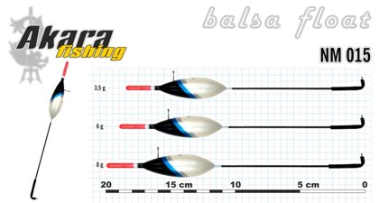 Akara Float "Balsa" NM015 art.FL-AK-NM015
