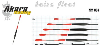 Akara Float "Balsa" NM004 (1.5, 17cm) art.FL-AK-NM004-1/5