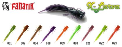 Fanatik Eatable "X-Larva 3.0", 76 mm, 021 art.FAN-XLAR-3-021