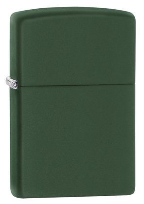 ZIPPO Lighter "Classic" Green Matte 221 art.221