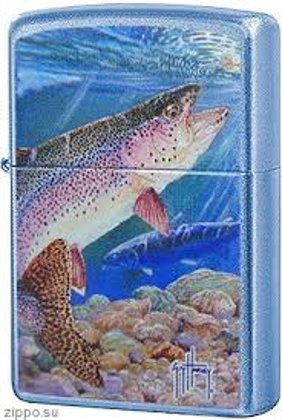 ZIPPO Lighter "Gay Harvey - Rainbow Trout" 24451 art.24451
