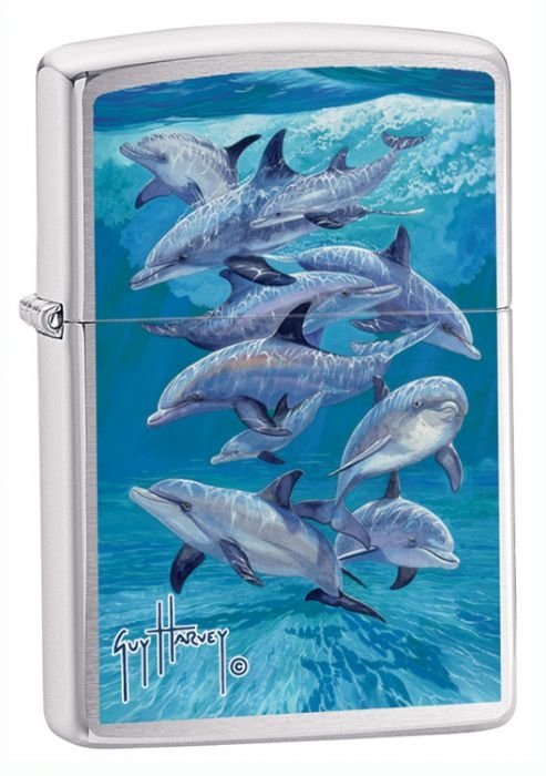 ZIPPO šķiltavas "Bottlenose Dolphin" 21051 art.21051